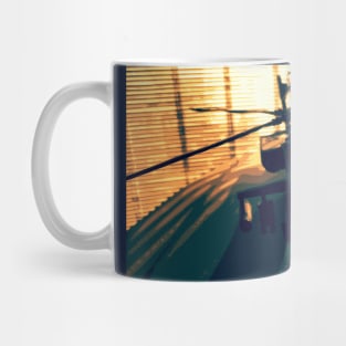 Apache Helicopter In Action Mug